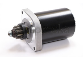 Arrancador kawasaki 12v adaptável, 10 dentes, para motores fr651v, fr691v, fr730v, fs481v, fs541v, fs600v, fs651v, fs691v, fs730v, fx600v, fx651v, fx691v, fx691v substitui os motores originais husqvarna lgth2454 - john deere mia11761, mia11949, mia11984, 5109791
