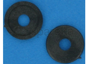 Arruela de plástico preta para parafuso de roda legend ii (saco de 2) G-L-EC64