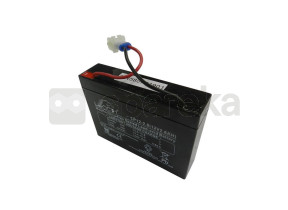 Bateria de chumbo ácido à prova de água de 12v, 2.8a sem manutenção com conectores para cortadores de relva mc culloch mowcart, husqvarna. substitui os originais 532437070, 586457801 e 580764901 (l: 132mm, w: 32mm, h: 98mm). 2101001