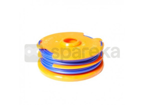 Bobina adaptável para os modelos qualcast gt25 ggt350a1 350w (245416), gt25 ggt3503 350w (610629), gt30 450w (099962), gt30 ggt450a1 450w (245417), ggt4001, ggt4502, ggt600a1 (170/8875) & modelos worx: wg104e.1550whd, wg105, wg112, wg113, wg100e e 1606840