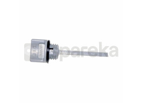 Bujão da vareta de medição HONDA para os modelos GX22, GX31, GX35, GXH50, GX100, GX120, GX140, GX160 e GX200. substitui o original: 15600-ZE1-003, 15600-ZM3-003, 15620-ZG4-910 L: 67mm