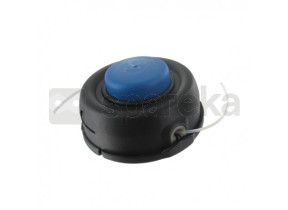Cabeça de fio duplo completo para máquinas husqvarna t-35. 115mm de diâmetro. adaptador de fio m12 x 1,75mm. substitui o original 5784466-01. 1602144