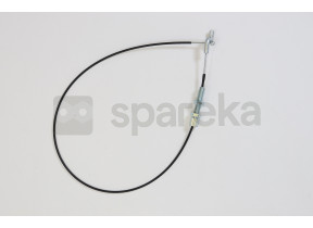 Cabo de elevação para a plataforma de corte castelgarden modelos j92, j98, tc102 e tc122 até 2000 - comprimento da bainha: 595mm, comprimento do cabo: 640mm substitui o original: 82004603/0 6300032