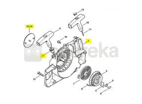 Caixa do ventilador 1130-080-1800