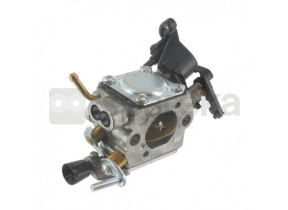 Carburador adaptável husqvarna para motosserras modelos 445, 445e, 445ii, 450e, 450ii. substitui o original 5064504-01 - zama c1m-el37b. 5208207