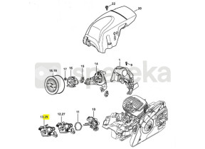 Carburador c1q-s 252 1141-120-0616