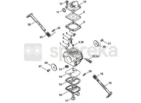 Carburador c1q-s57 1130-120-0603