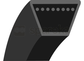 Cinto em v liso mtd adaptável kevlar 3300183