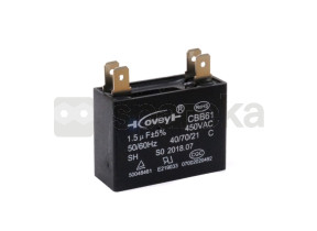 Condensador do motor do ventilador - aquecedormax compact 20 (1.5uf / 450v) 7534342