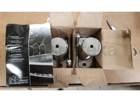 Conjunto de 2 âncoras para suporte de escada rectangular para piscina 7514753