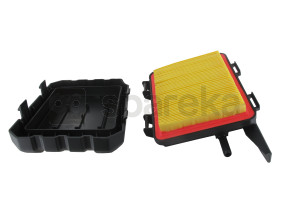 Conjunto de filtro de ar e carcaça loncin para motores lc1p65fb, nos modelos castel garden mc65. origem: 180020644-0002, 118550258/1. 4109971