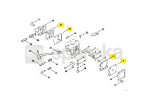 Conjunto de peças para carburador 1120-007-1064