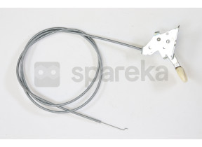 Controle de aceleração para cortador de relva snapper com motor tecumseh. substitui o original: 12061 - cabo l: 1470mm, bainha l: 1410mm, curso: 37mm. 6306764