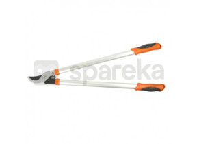 Cortador de ramos ozaki com lâmina para madeira macia, em aço tratado, com cabo bi-material e braço em alumínio. 740mm de comprimento total. 38mm ø de corte 9508353