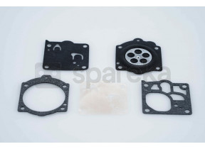 Diafragma do carburador e kit de juntas para husqvarna modelos 394 - oleo-mac modelos 261, 264, 274, 284 - stihl modelos 056, 064, 066 - substitui o walbro d10-wg original. 5208008