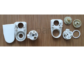 Dobradiça para tela de banho 032OPTCHBW