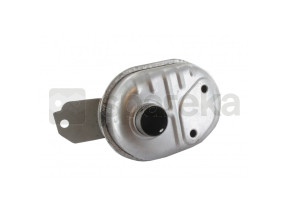 Escapes adaptáveis HONDA para motores GC135, GC160, GC190, GCV135, GCV160, GCV190, GX100. Substitui o original 18310-ZM0-000.