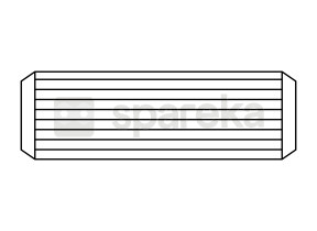 Espinhoa de madeira 8x25 mm 208HARDA