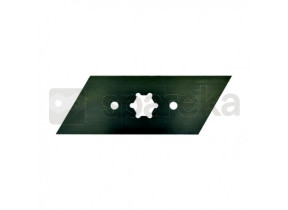 Faca escarificadora adequada para brill e gardena - l: 156mm, ø: 17,3mm substitui original: 2420-00.900.22, 00012, er00280000 1301043