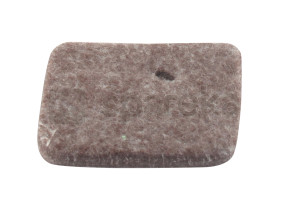 Filtro de ar adaptável para roçadeiras STIHL modelos FS38, FS45, FS45C, FS45L, FS46, FS55, FS55C, FS55R, FS55RC, FS55T, cortadores de cantos KM55, KM55C, KM55R, KM55RC, cortadores de cantos HL45, HS45. Substitui o original 4140-124-2800.