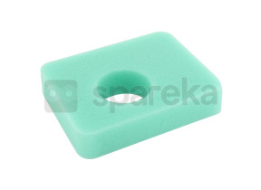 Filtro de ar de espuma para motor briggs & stratton série 50 modelos 09p602, 09p702 e 550e-550ex. dimensões: l: 108mm, w: 82,5mm, h: 22mm. substitui o original: 799579 4109776