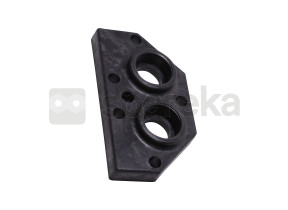 Flange plástica up 35-70 + 2 vedações 24/31 urano (zodiac) R07235