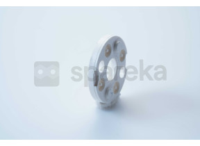 Flymo arruela ajustável para altura de corte substitui a original: 513 81 10 01 e 09 - dimensão: ø: ext: 50,2mm, ø int: 15,9mm, espessura: 6,3mm 6407461