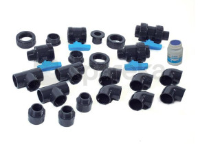 Kit de canalização de piscina rectangular (não para 350 x 505 h 126 cm) 7504360