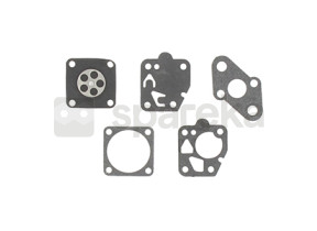 Kit de diafragma e junta do carburador para tk montado em motores kawasaki & homelite st. 80, 100, 120, 160 & 200. código homelite: a98064-116. 5205095
