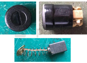 Kit de escova 1-carbono x2-12-13-14 158KIT1NC900BS
