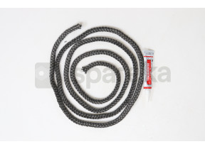 Kit door gasket ø 10 mm (mt 2,5)+ adesivo refractavel 17 ml KITJ007