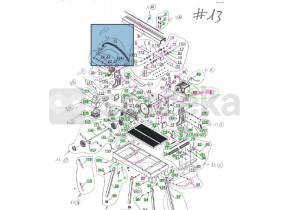 Kit25- n°17,34 (x4) - pistas contínuas de groupware 184TC200IIIDS25