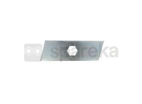 Lâmina para escarificador pubert modelo oscar 1600e, oscar 40b. substitui o original k320020021, k320020026. 15 facas por máquina. 1306698