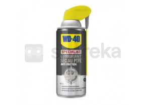 Lubrificante seco ptfe especialista wd-40 400ml com bocal flexível. 8208190