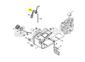 Mangueira de gasolina 1129-358-7701
