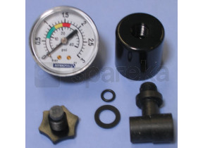 Medidor de pressão do filtro de areia uve / aster - 1/8\'\' com tee, vedação e plug de drenagem de ar 4404190101
