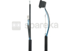 O cabo adaptável STIHL substitui o original 4128-180-1104 nas máquinas FS400 e FS450 - Comprimento da bainha 840mm, comprimento do cabo 973mm.