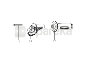 O parafuso de aperto, laço de fixação, pega de ic750eh 078IC750EH1&2&3