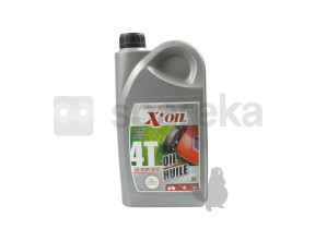 óleo x\'oil 4 tempos, sae30 api sj/cd, jaso ma, em latas de 2 litros (embalagem de 12). 8102329