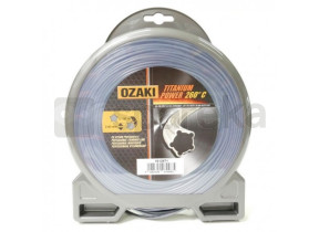 Ozaki titanium power 2.4mm x 97m. perfil pentagonal, copolímero de alta resistência. 1512971