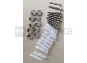 Parafuso quad st4x30, plástico de bojo e selos x10 032QUADST1S