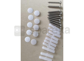 Parafuso quad st4x30, plástico de bojo e selos x10 032QUADST1W