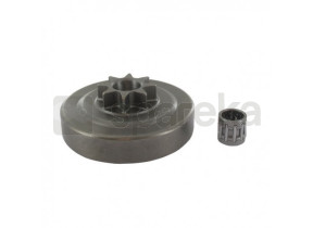 Pinhão 1/4 estrela - 8 dentes para máquinas echo modelos cs-320t, cs-340, cs-341, cs-346, cs-350t, cs-3000, cs-3050, cs3350, cs-3400, cs3450, cs3500. 1709698
