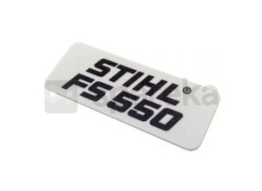 Placa de matrícula fs550 4116-967-1506
