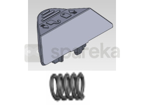 Placa delta-knob-32-33 kit5 158KIT5PC180MS