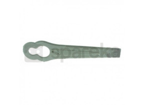 Preto & faca adaptável decker para os modelos: gx302, 260, 300, 200, 250, 303, ge700, q5, h5, hx3, t1, gr102, 101, r51, r4, r12 - flymo. l: 83mm. substitui o original: a6072, a6086, 5148257-02/4, 514 82 57 02 - l: 83, ø: 7 e 11mm. 1203509