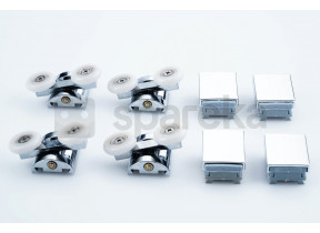 Quad rodas giratórias x 4 032QUADTW