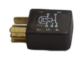 Relé elétrico 5 terminais 12 v - 20 a adaptável para mtd ride-on car e snowplow. substitui o original: 725-1648 e 925-1648 ( 7251648 e 9251648 ) 2305750