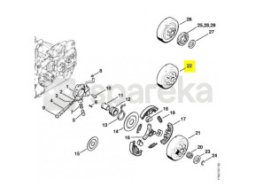 Roda dentada 1128-640-2005
