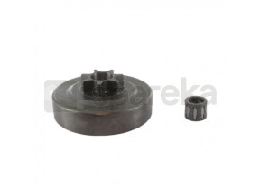 Roda dentada estrela .325 - 7 dentes para máquinas husqvarna modelos 39, 40p, 44, 140, 235, 238, 240p, 240s, 340, 340se, 340sg, 444. 1709703